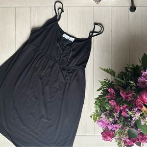 JaclynIntimates Black Spaghetti Strap Dress